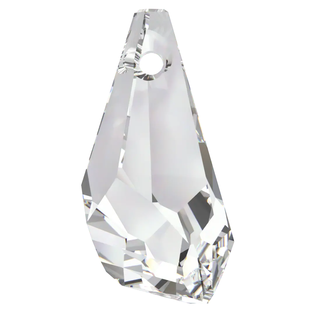 Swarovski Pendants Polygon Drop (6015) Crystal - Bluestreak Crystals