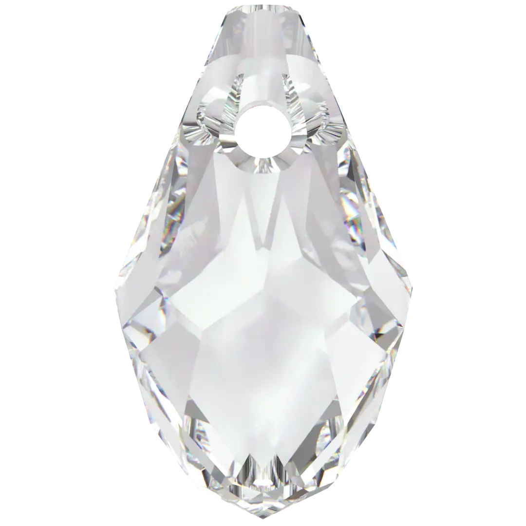 Swarovski Pendants Small Briolette (6007) Crystal - Bluestreak Crystals