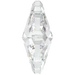 Swarovski Pendants Snowflake (6704) Crystal - Bluestreak Crystals
