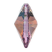 Swarovski Pendants Xilion Heart (6228) Light Amethyst Shimmer - Bluestreak Crystals