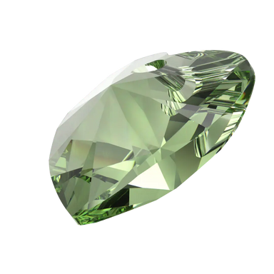 Swarovski Pendants Xilion Heart (6228) Recreated Peridot - Bluestreak Crystals