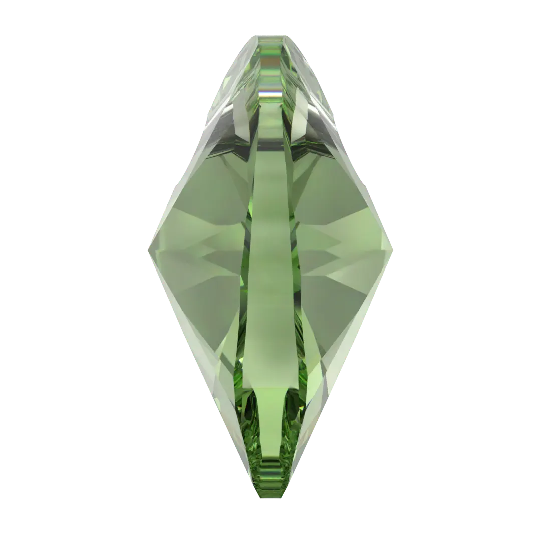 Swarovski Pendants Xilion Heart (6228) Recreated Peridot - Bluestreak Crystals