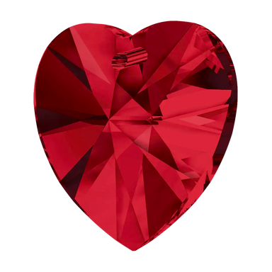 Swarovski Pendants Xilion Heart (6228) Siam - Bluestreak Crystals