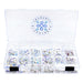 Serinity Flat Back Crystals Non Hotfix Mega Mix Crystal AB - Bluestreak Crystals