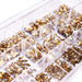 Swarovski Rhinestones Non Hotfix Mega Mix Crystal Golden Shadow - Bluestreak Crystals