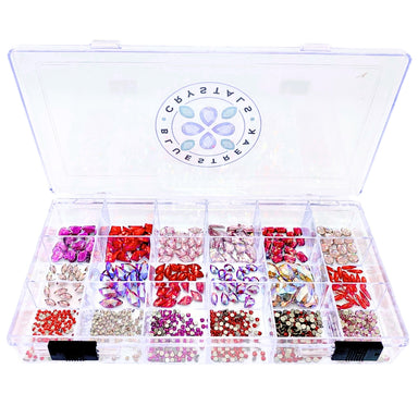 Swarovski Rhinestones Non Hotfix Mega Mix Valentine - Bluestreak Crystals
