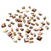 Serinity Flat Back Crystals Non Hotfix Mini Shapes Mix Crystal Golden Shadow - Bluestreak Crystals