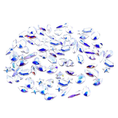 Swarovski Rhinestones Non Hotfix Shapes Mix CRYSTAL AB - Bluestreak Crystals