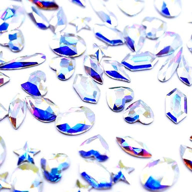 Swarovski Rhinestones Non Hotfix Shapes Mix CRYSTAL AB - Bluestreak Crystals