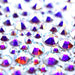 Serinity Flat Back Crystals Non Hotfix Size Mix CRYSTAL AB - Bluestreak Crystals