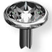 Swarovski Rivets (53001) SS29 Silver Brushed (082) - Bluestreak Crystals