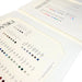 Swarovski Round Stones Luxury Colour Chart Folder - Bluestreak Crystals