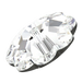 Swarovski Sew On Crystals Daisy Spacer (3700) Crystal - Bluestreak Crystals