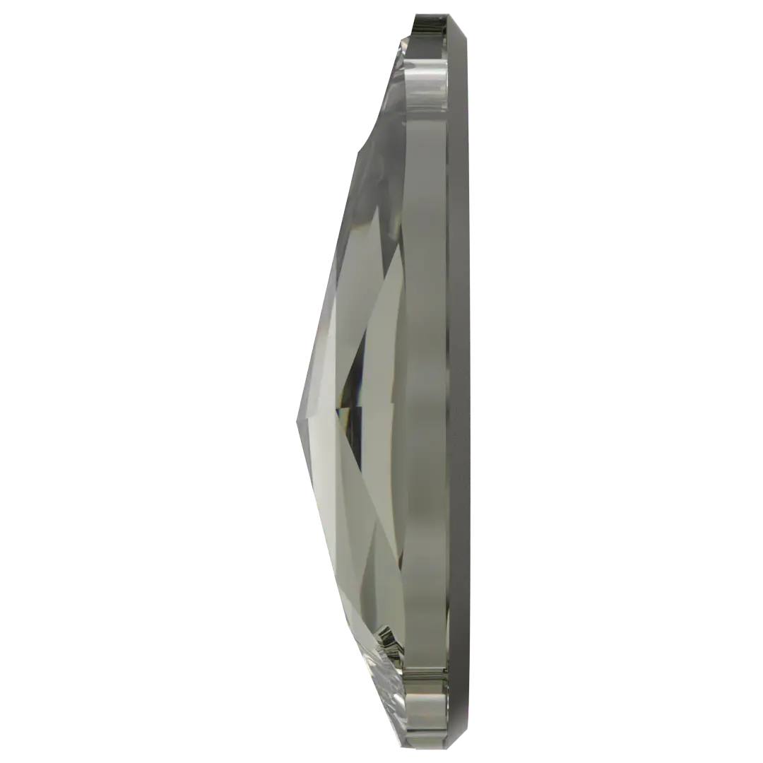 Swarovski Sew On Crystals Peardrop (3230) Black Diamond - Bluestreak Crystals