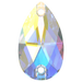 Swarovski Sew On Crystals Peardrop (3230) Crystal AB - Bluestreak Crystals