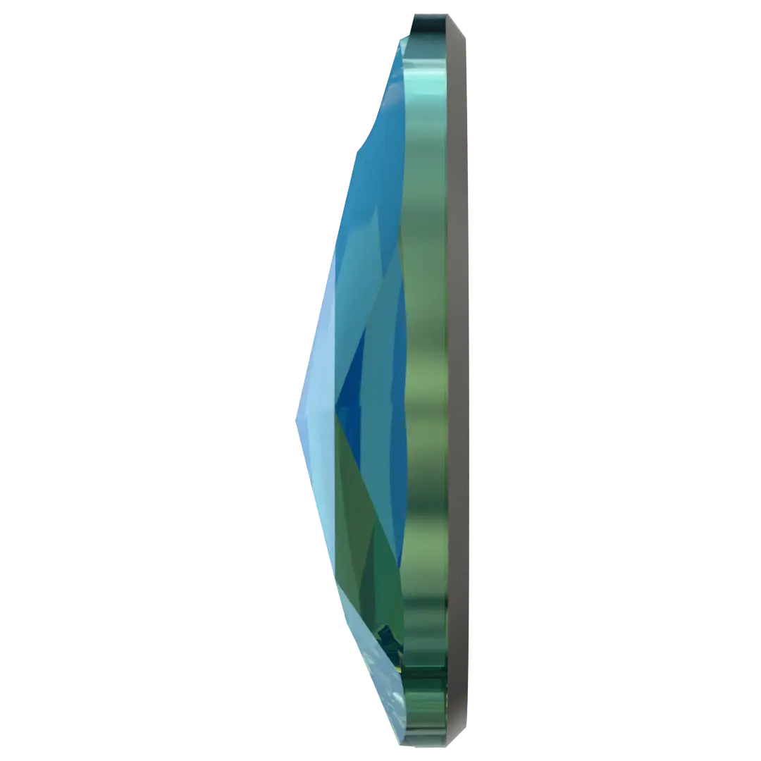 Swarovski Sew On Crystals Peardrop (3230) Emerald - Bluestreak Crystals