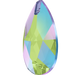 Swarovski Sew On Crystals Peardrop (3230) Erinite Shimmer - Bluestreak Crystals