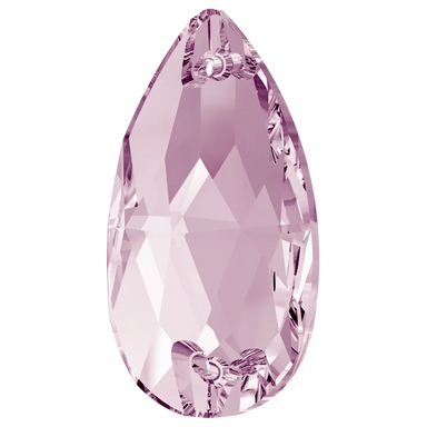 Swarovski Sew On Crystals Peardrop (3230) Light Amethyst - Bluestreak Crystals