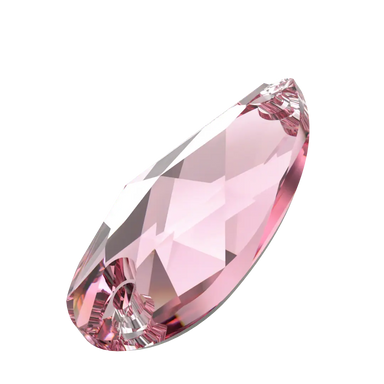 Swarovski Sew On Crystals Peardrop (3230) Light Rose - Bluestreak Crystals