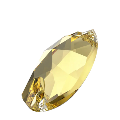 Swarovski Sew On Crystals Peardrop (3230) Recreated Dark Jonquil - Bluestreak Crystals