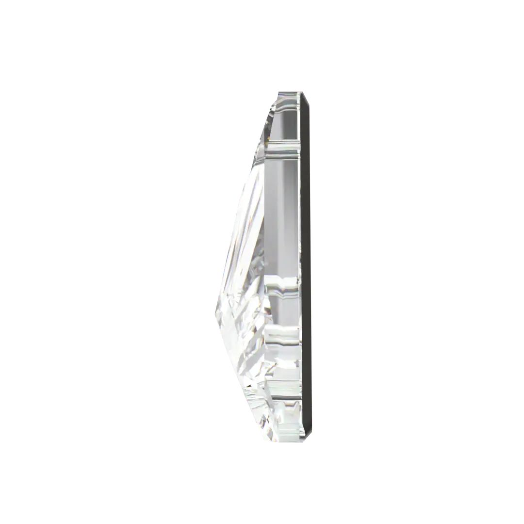 Swarovski Sew On Crystals Triangle (3270) Crystal - Bluestreak Crystals