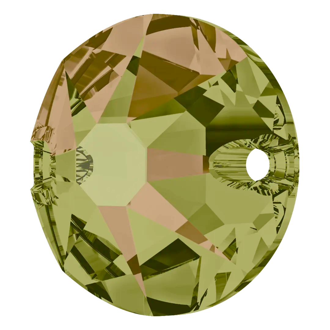 Swarovski Sew On Crystals Xirius (3288) Crystal Luminous Green - Bluestreak Crystals