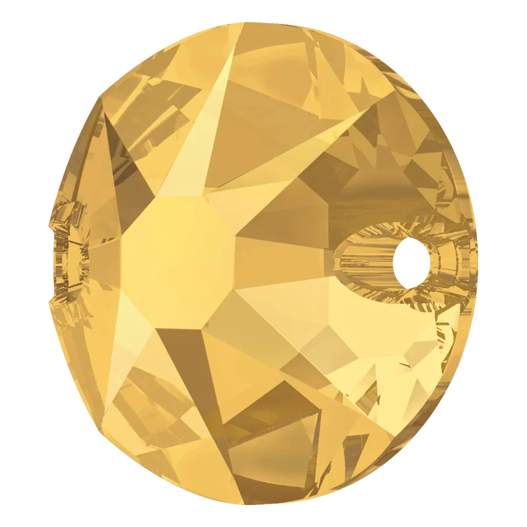 Swarovski Sew On Crystals Xirius (3288) Crystal Metallic Sunshine - Bluestreak Crystals