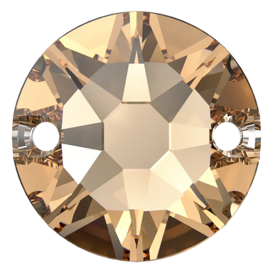 Swarovski Sew On Crystals Xirius (3288) Light Colorado Topaz - Bluestreak Crystals