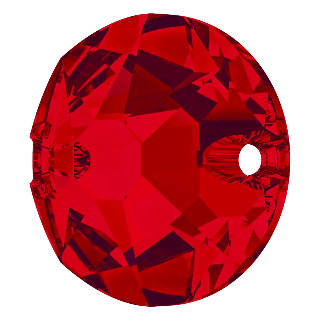 Serinity Sew On Crystals Round (3288) Light Siam - Bluestreak Crystals