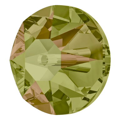 Swarovski Sew On Crystals Xirius Lochrose (3188) Crystal Luminous Green - Bluestreak Crystals