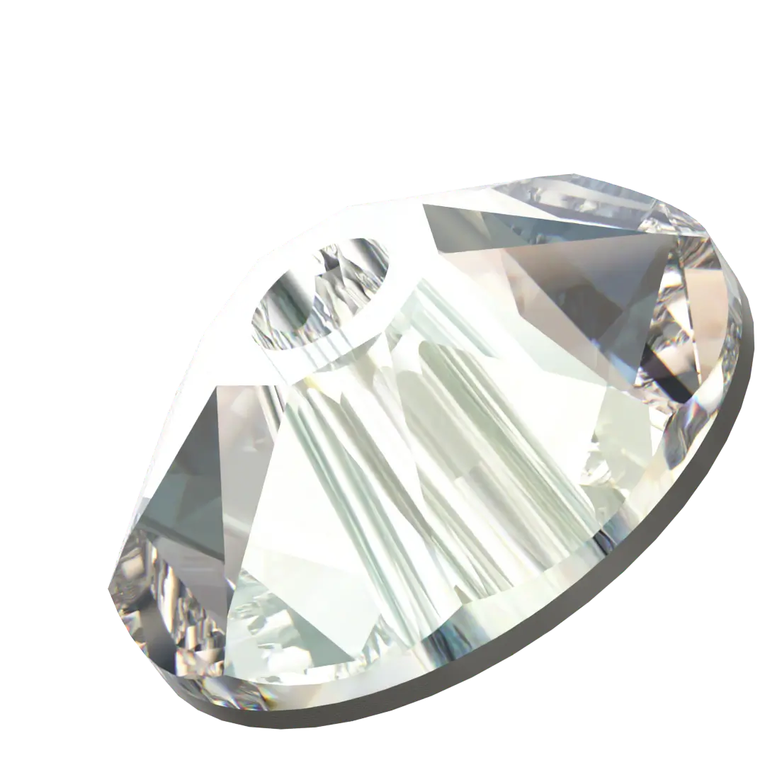 Swarovski Sew On Crystals Xirius Lochrose (3188) Crystal Moonlight - Bluestreak Crystals