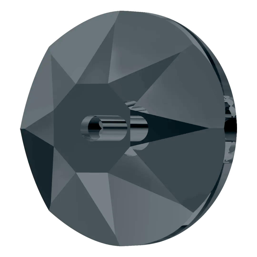 Swarovski Sew On Crystals Xirius Lochrose (3188) Crystal Silver Night UNFOILED - Bluestreak Crystals