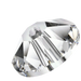Swarovski Sew On Crystals Xirius Lochrose (3188) Crystal UNFOILED - Bluestreak Crystals