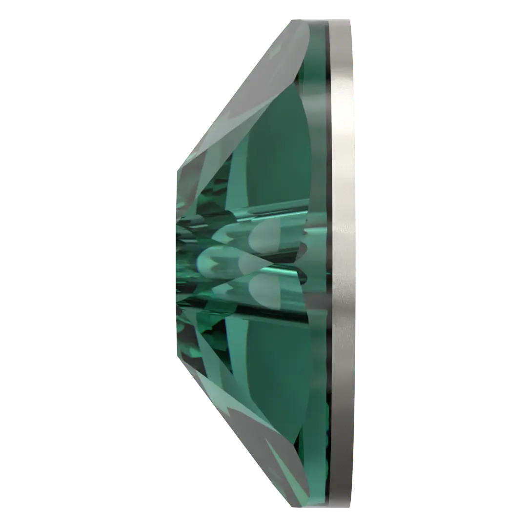 Serinity Sew On Crystals Round Lochrose (3188) Emerald - Bluestreak Crystals