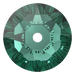 Serinity Sew On Crystals Round Lochrose (3188) Emerald - Bluestreak Crystals