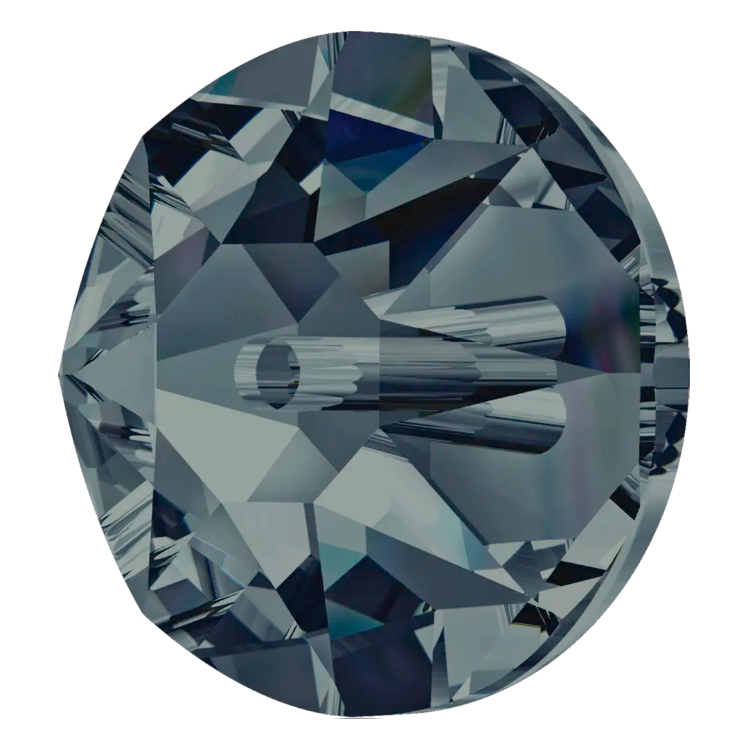 Swarovski Sew On Crystals Xirius Lochrose (3188) Graphite - Bluestreak Crystals