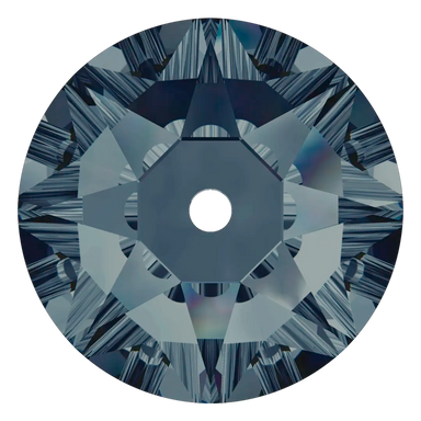 Swarovski Sew On Crystals Xirius Lochrose (3188) Graphite - Bluestreak Crystals