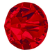 Serinity Sew On Crystals Round Lochrose (3188) Light Siam - Bluestreak Crystals
