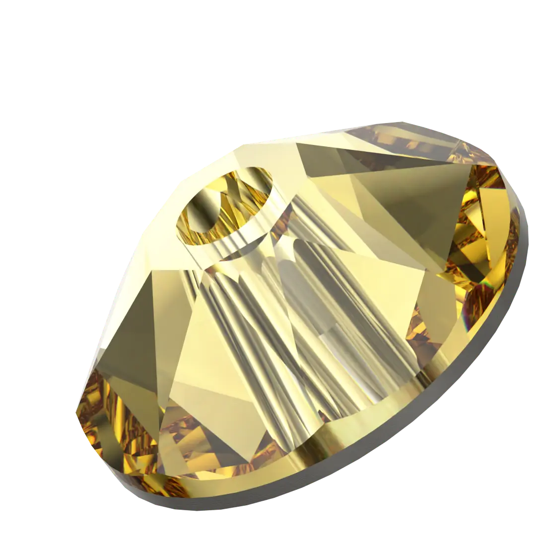 Swarovski Sew On Crystals Xirius Lochrose (3188) Recreated Dark Jonquil - Bluestreak Crystals