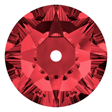 Serinity Sew On Crystals Round Lochrose (3188) Scarlet - Bluestreak Crystals