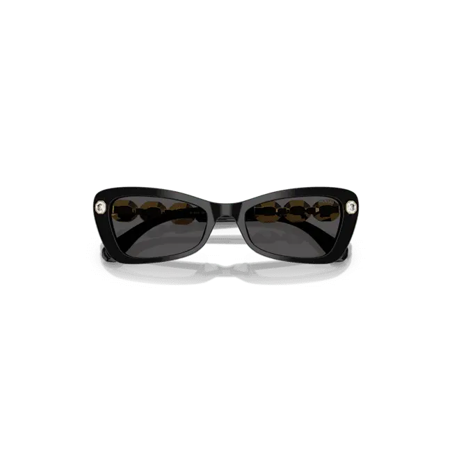 Swarovski Sunglasses Butterfly Shape SK6033 Black - Bluestreak Crystals