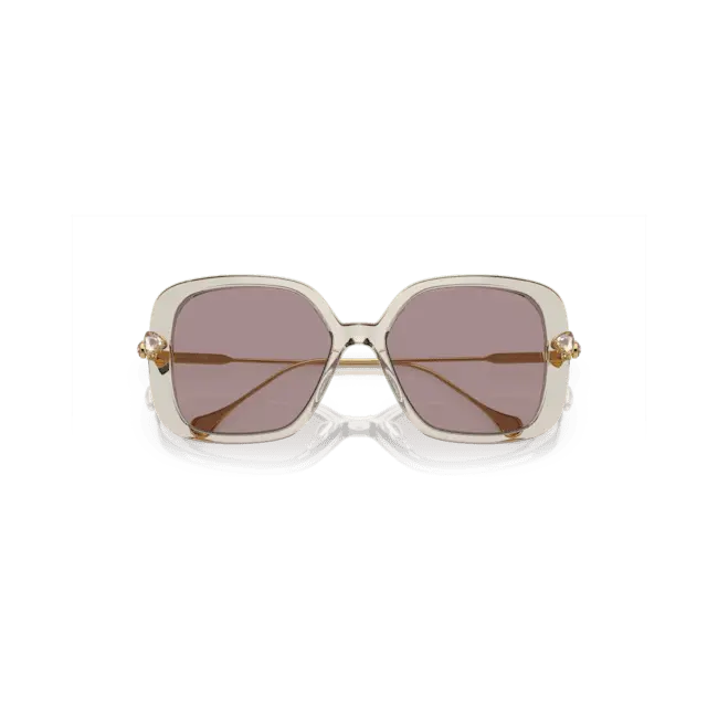 Swarovski Sunglasses Oversized Square Shape SK6011 Purple - Bluestreak Crystals