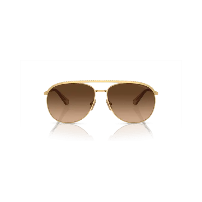 Swarovski Sunglasses Pilot Shape SK7005 Brown - Bluestreak Crystals