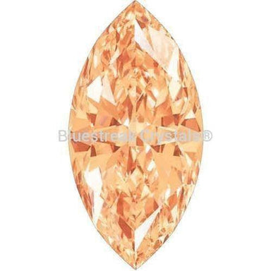Swarovski Zirconia Marquise Pure Brilliance Cut Amber - Bluestreak Crystals