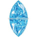 Swarovski Zirconia Marquise Pure Brilliance Cut Artic Blue - Bluestreak Crystals