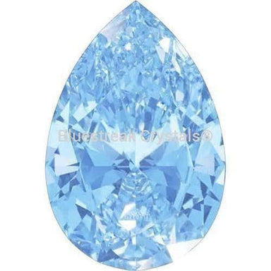 Swarovski Zirconia Pear Pure Brilliance Cut Artic Blue - Bluestreak Crystals