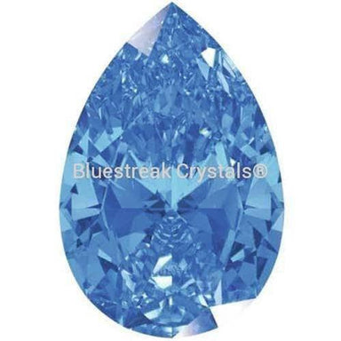 Swarovski Zirconia Pear Pure Brilliance Cut Fancy Blue - Bluestreak Crystals
