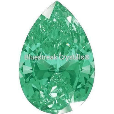 Swarovski Zirconia Pear Pure Brilliance Cut Fancy Green - Bluestreak Crystals