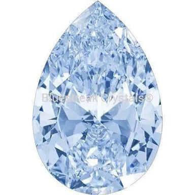 Swarovski Zirconia Pear Pure Brilliance Cut Fancy Light Blue - Bluestreak Crystals