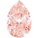Swarovski Zirconia Pear Pure Brilliance Cut Fancy Morganite - Bluestreak Crystals